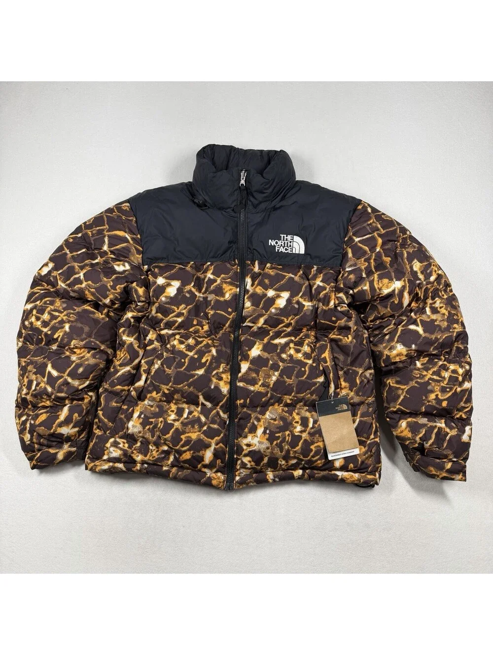The North Face Men’s 96 Retro Nuptse 700-Down Insulated Puffer Jacket Coal Brown